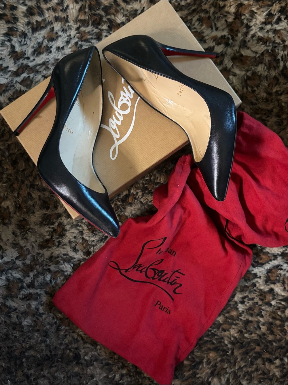 Christian Louboutin pigalle 100 nappa pump